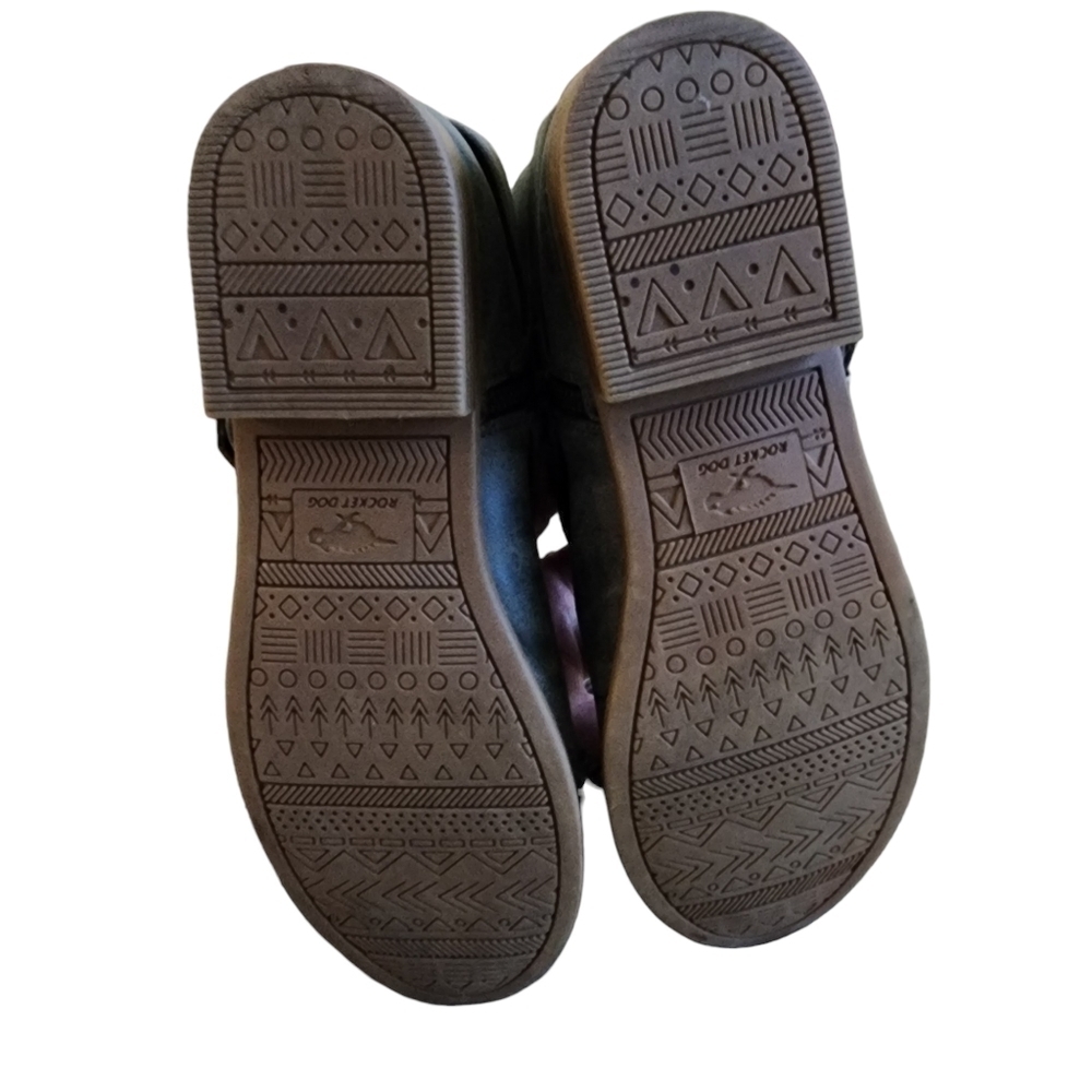 $5 Rocket Dog Zip Booties Grey - 4 - Picture 6 of 8
